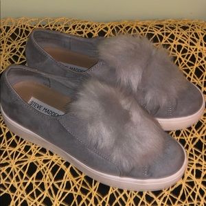 Steve Madden Pom Pom shoes